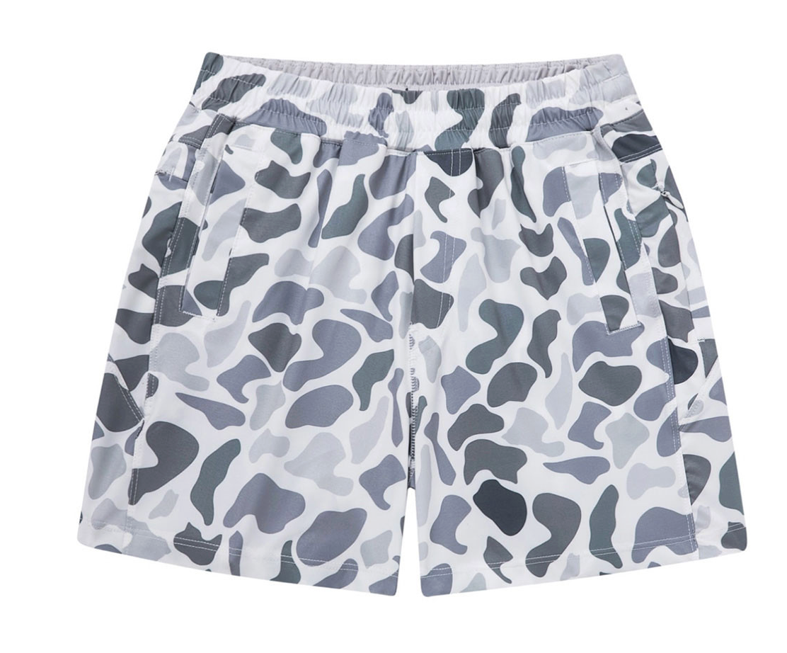 Meripex Shorts - Grey Duck Camo