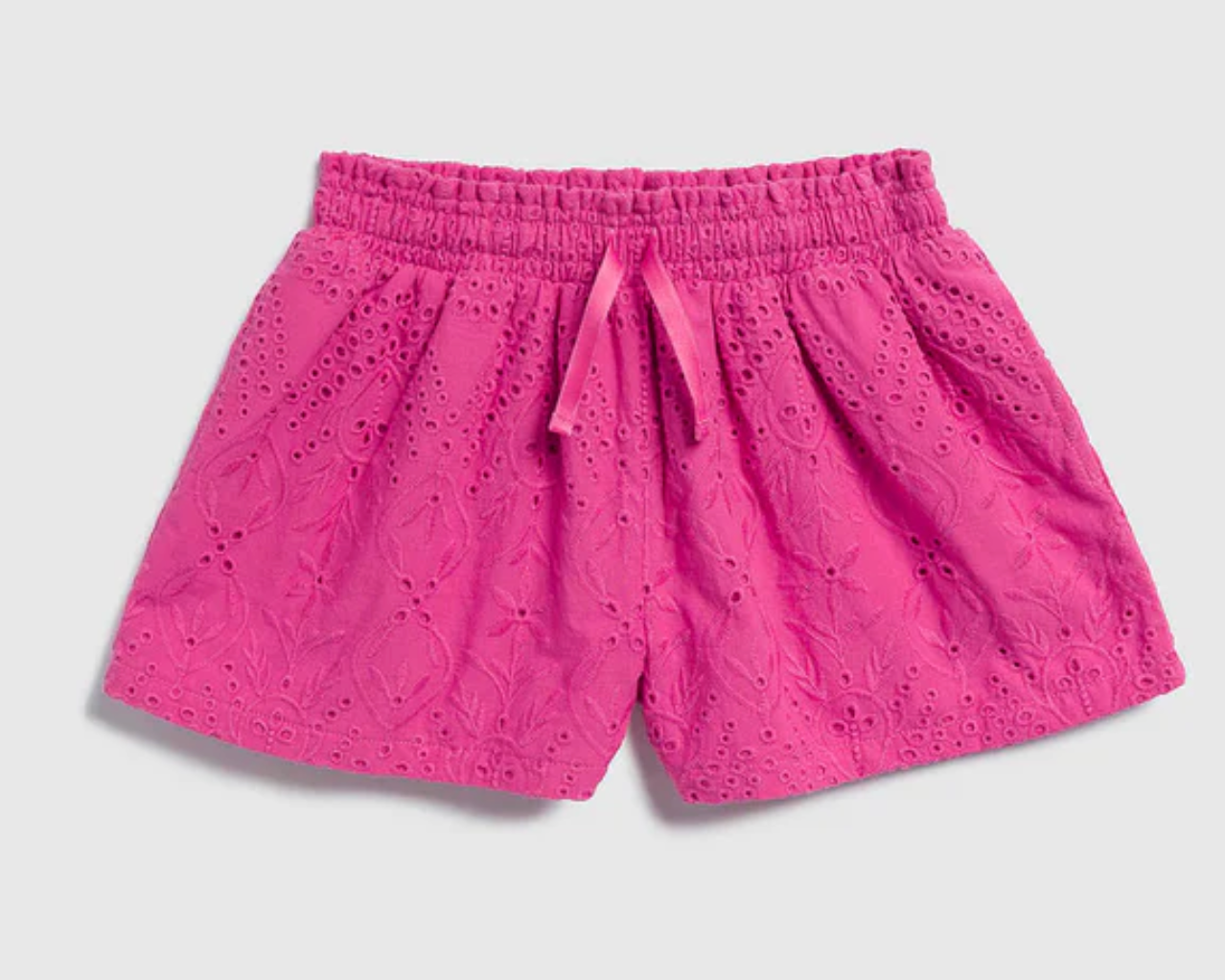 Splendid Girls Smocked Eyelet Short