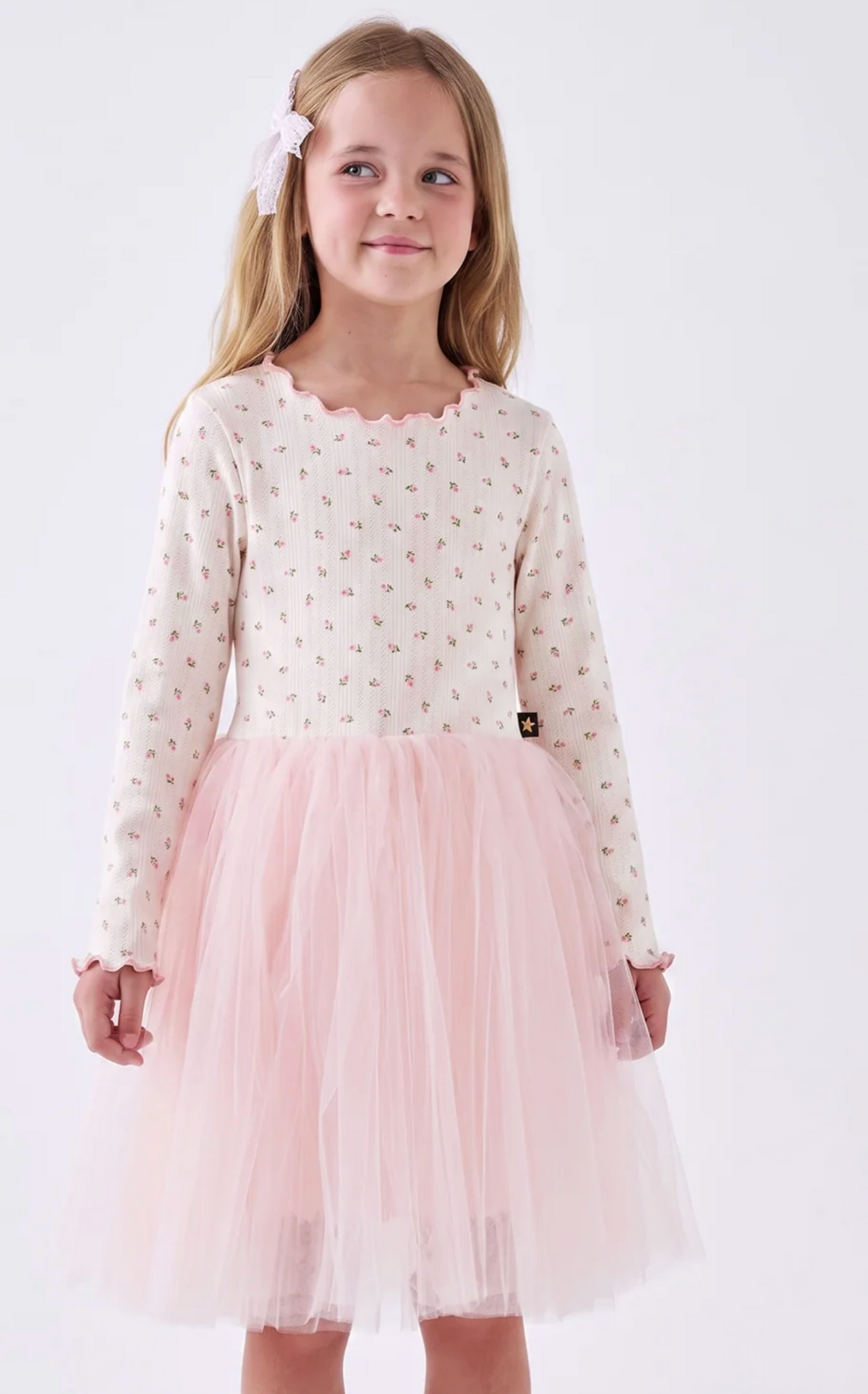 Petite Hailey Jaju Flower Tutu Dress