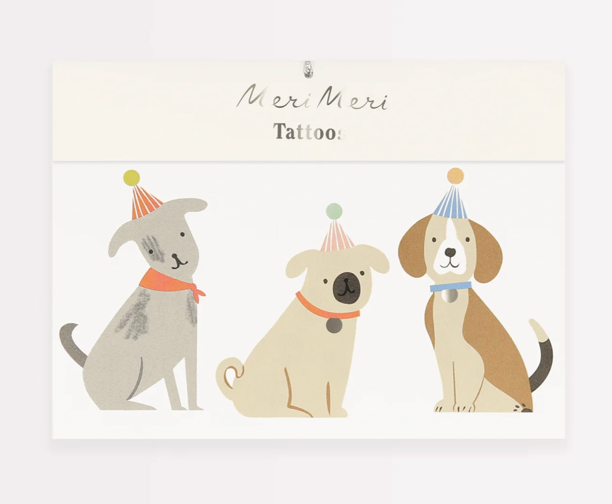 Meri Meri Puppy Tattoos
