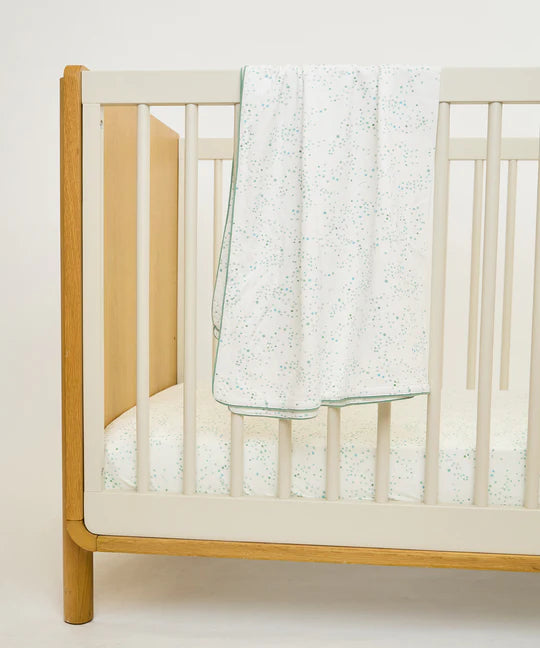 Oso & Me Shane Blanket Seafoam Star