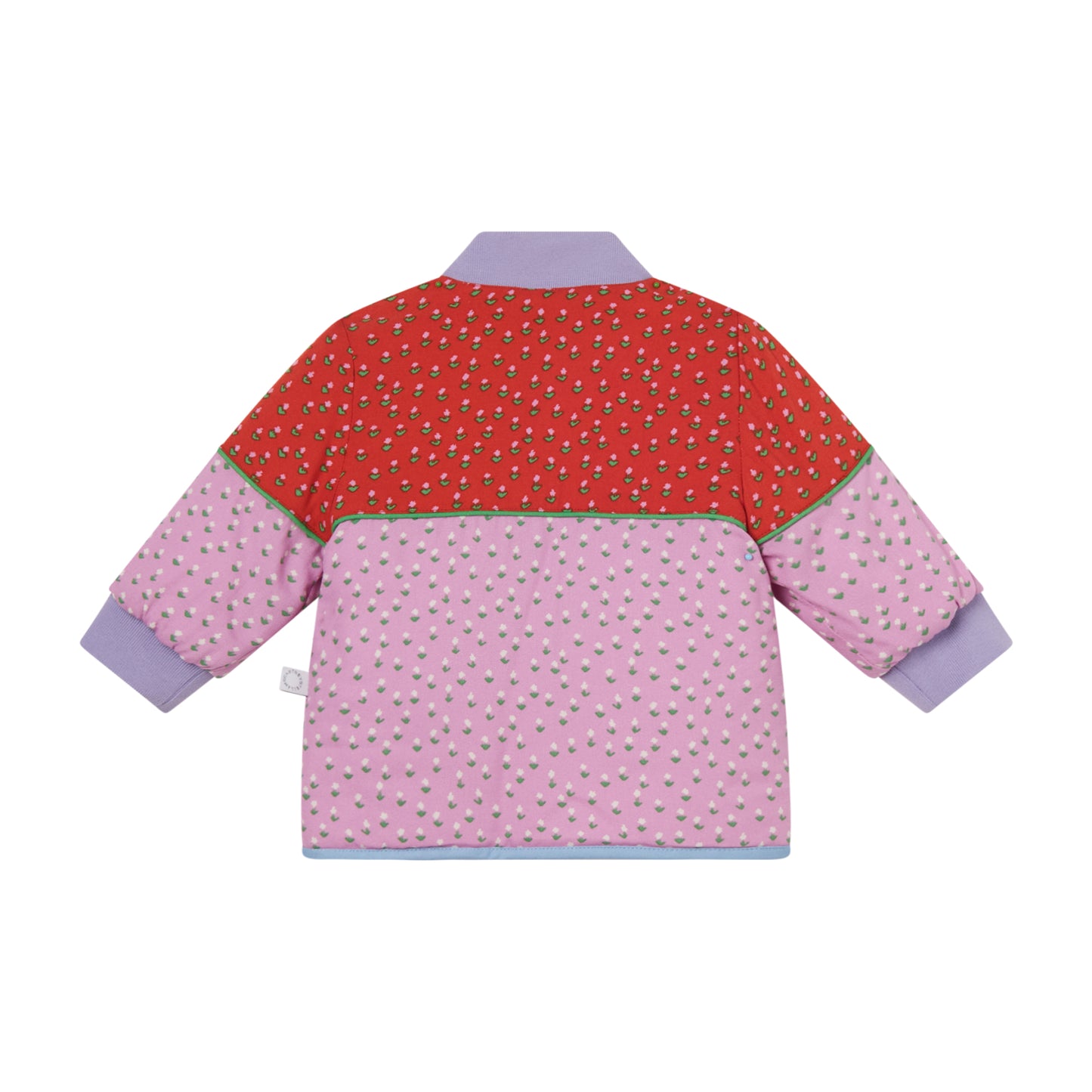 Stella McCartney Kids Sheeps and Flowers Jacket Pink