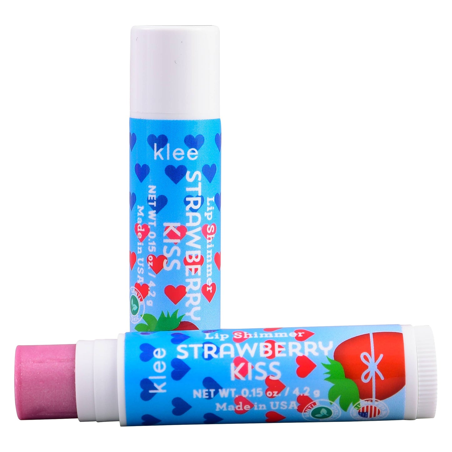 Klee Naturals - Strawberry Pop - Easter Blush and Lip Shimmer Set: Strawberry Pop