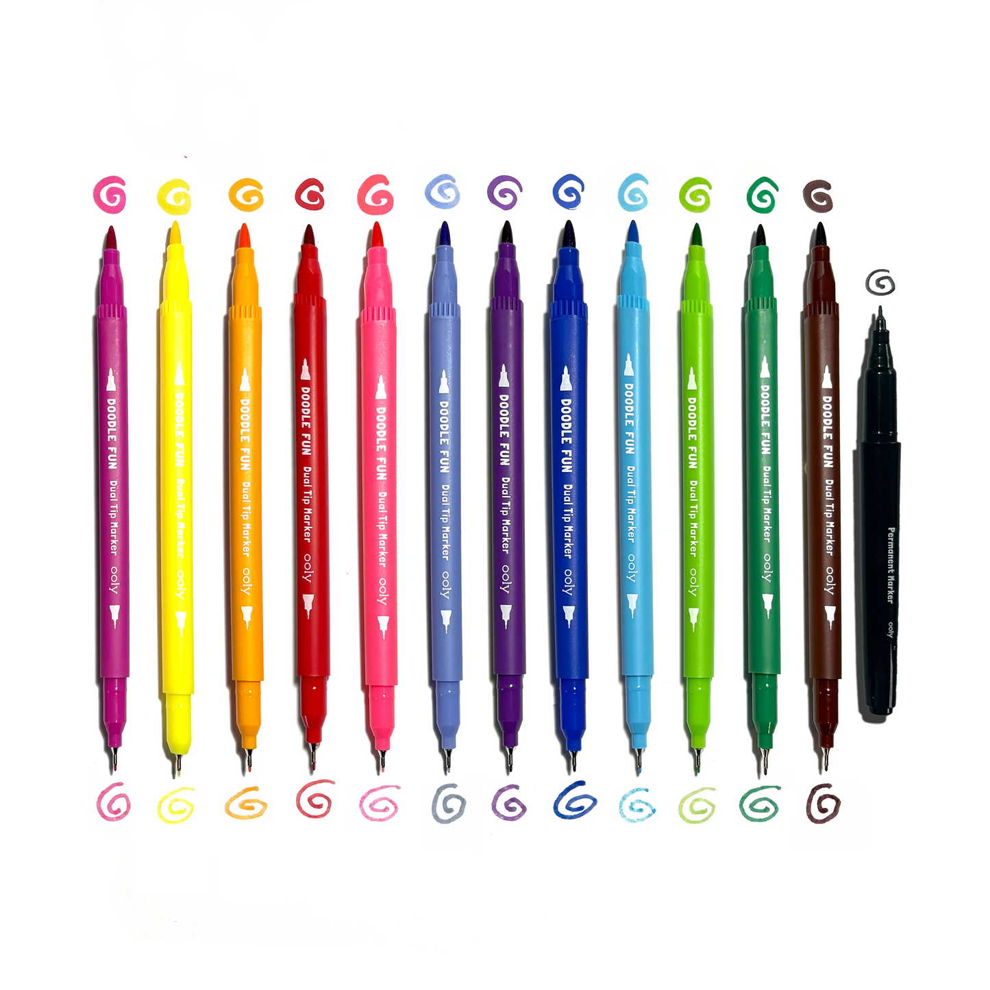 OOLY - Doodle Fun: Draw & Color Activity Kit (17 PC Set)