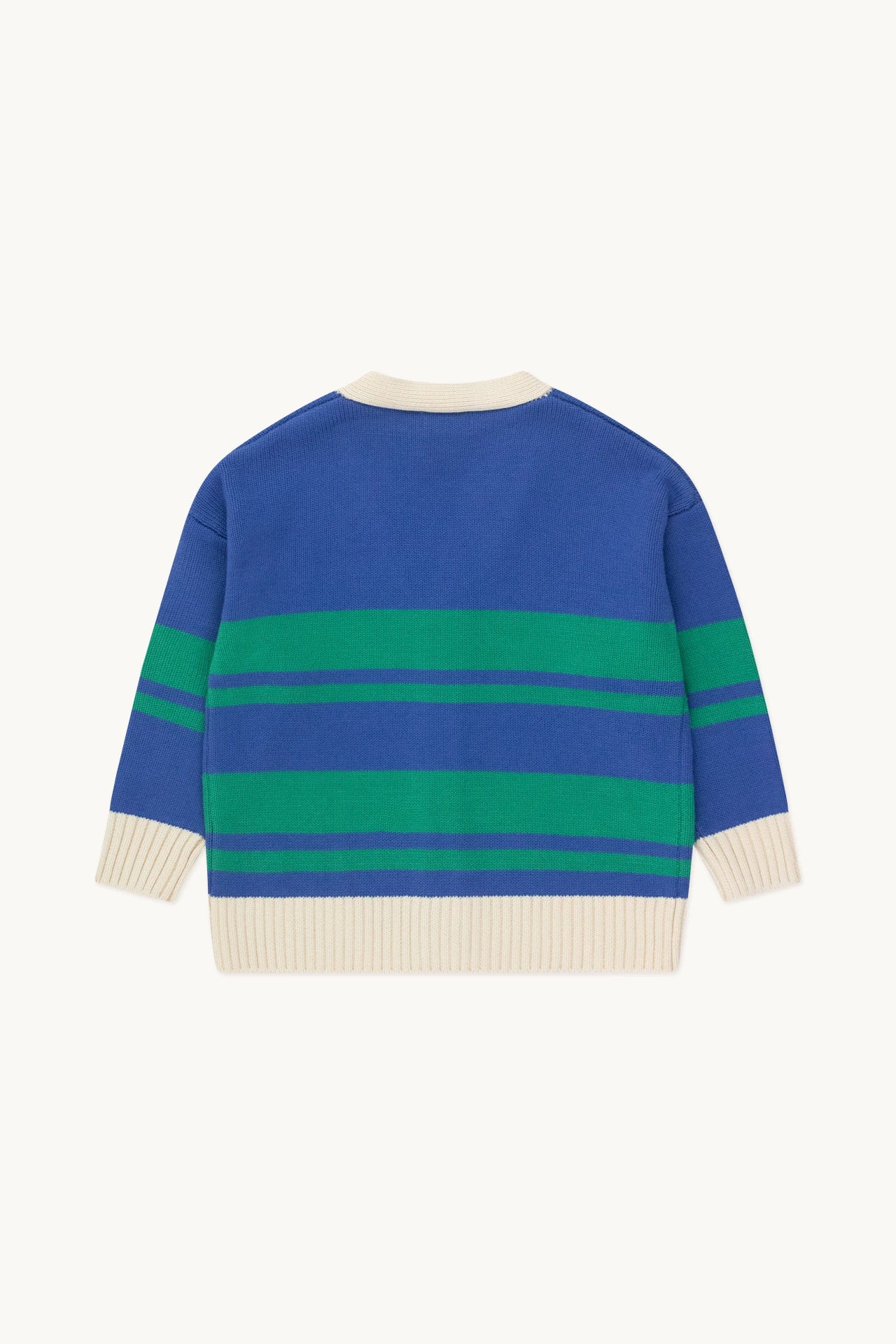 Tiny Cottons Stripes Cardigan Ultramarine