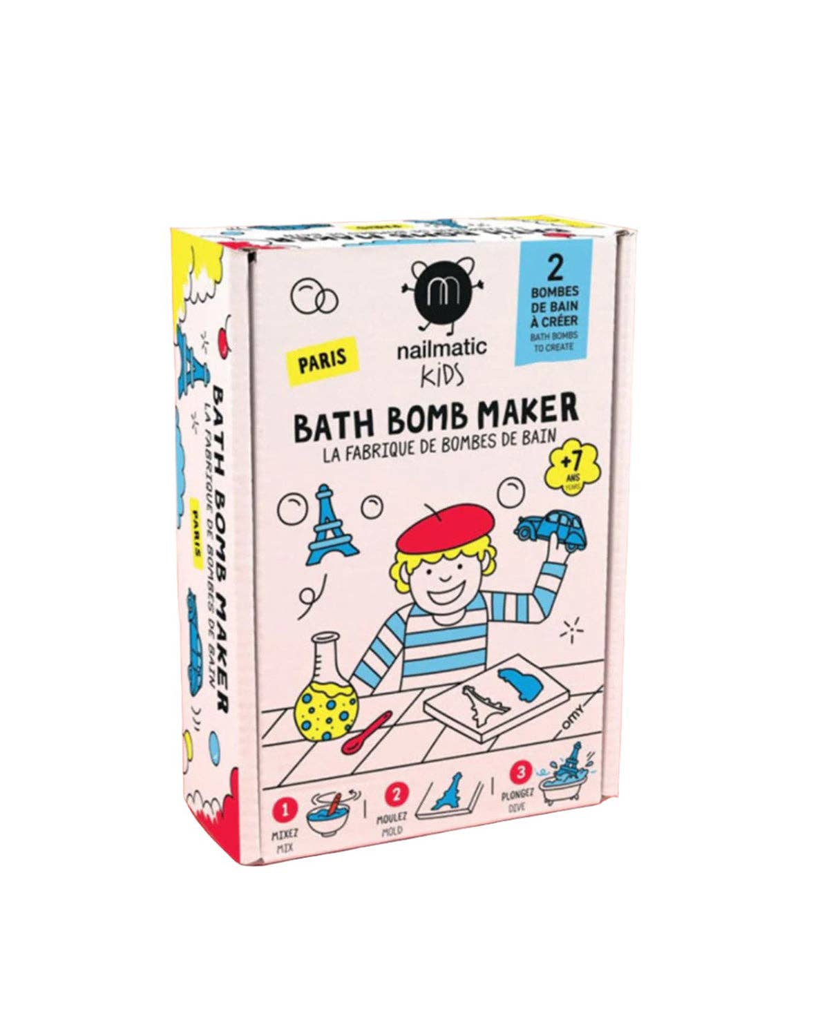 VICI Brands: Premier Design Goods 🌍 - Bath Bomb Maker Kit for Kids PARIS