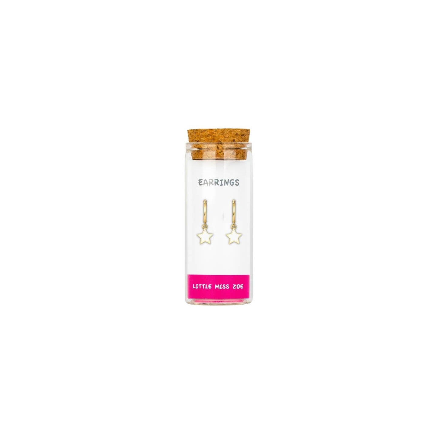Little Miss Zoe - Stud Kids Earrings in a Bottle