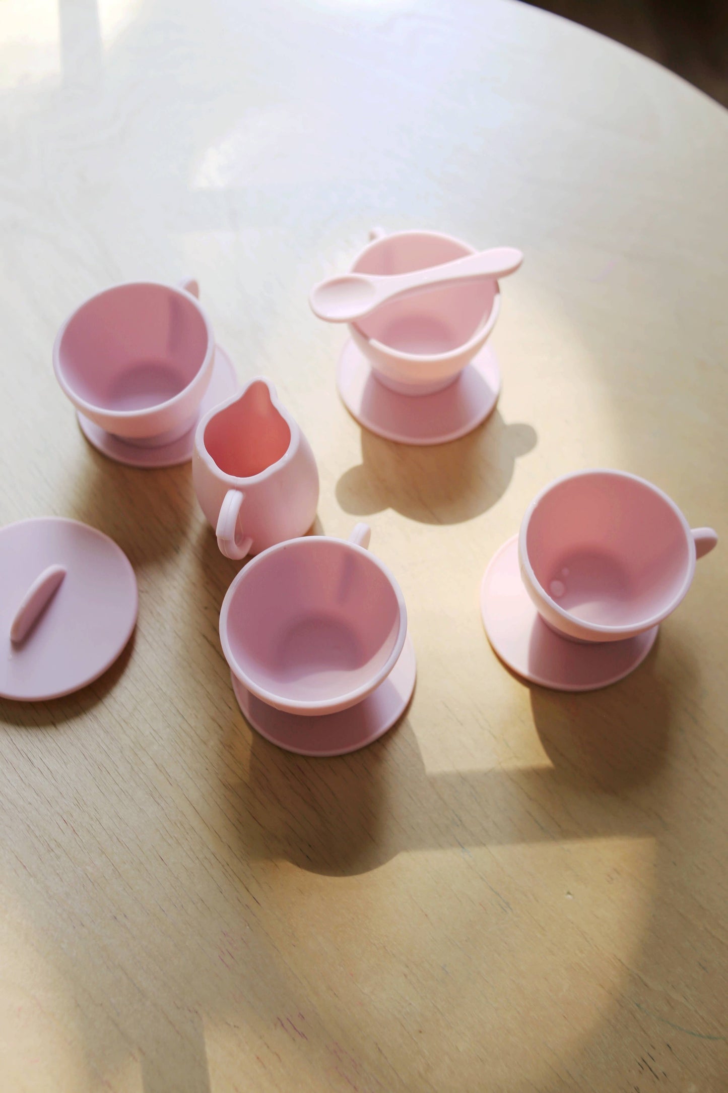 Marlowe & Co - Primrose Pink Silicone Tea Play Set