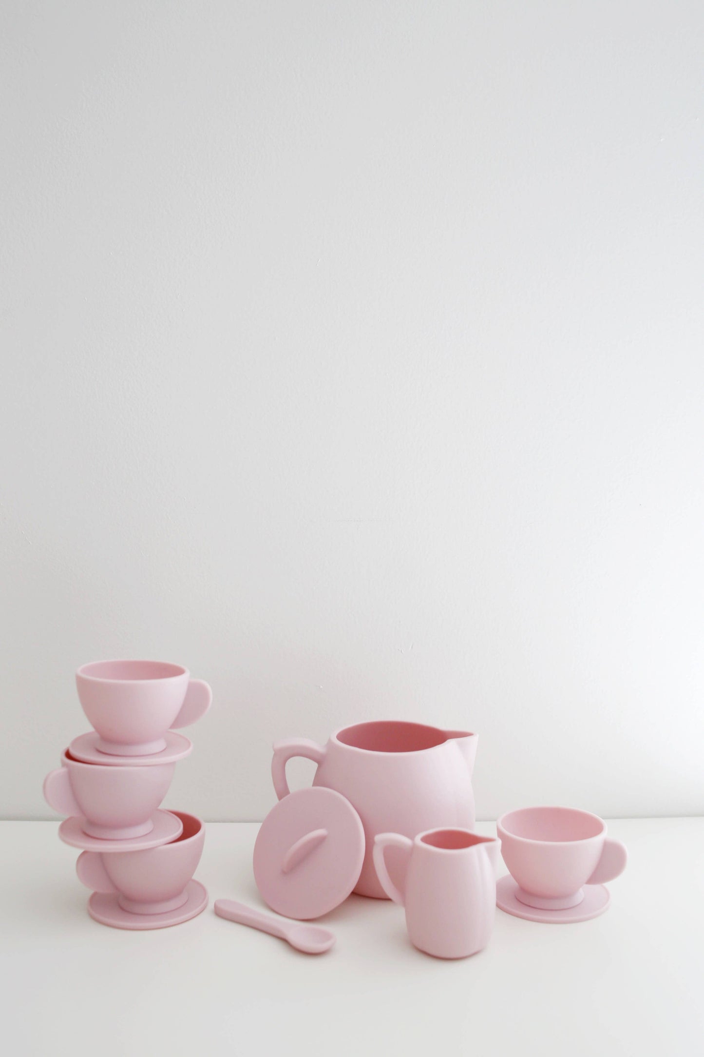 Marlowe & Co - Primrose Pink Silicone Tea Play Set