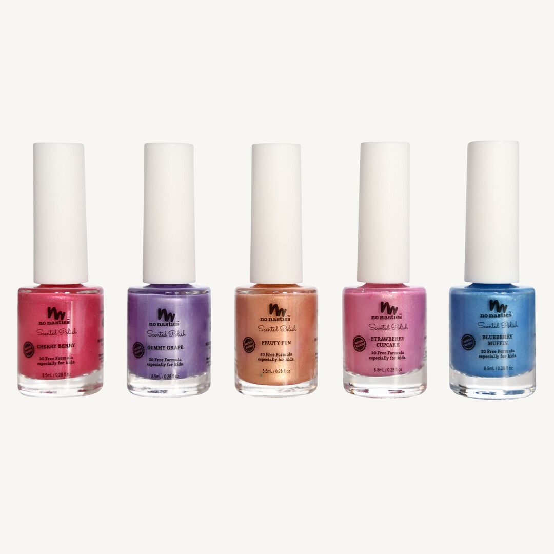 no nasties kids -Water Based Scented Scratch Off Kids Nail Polish