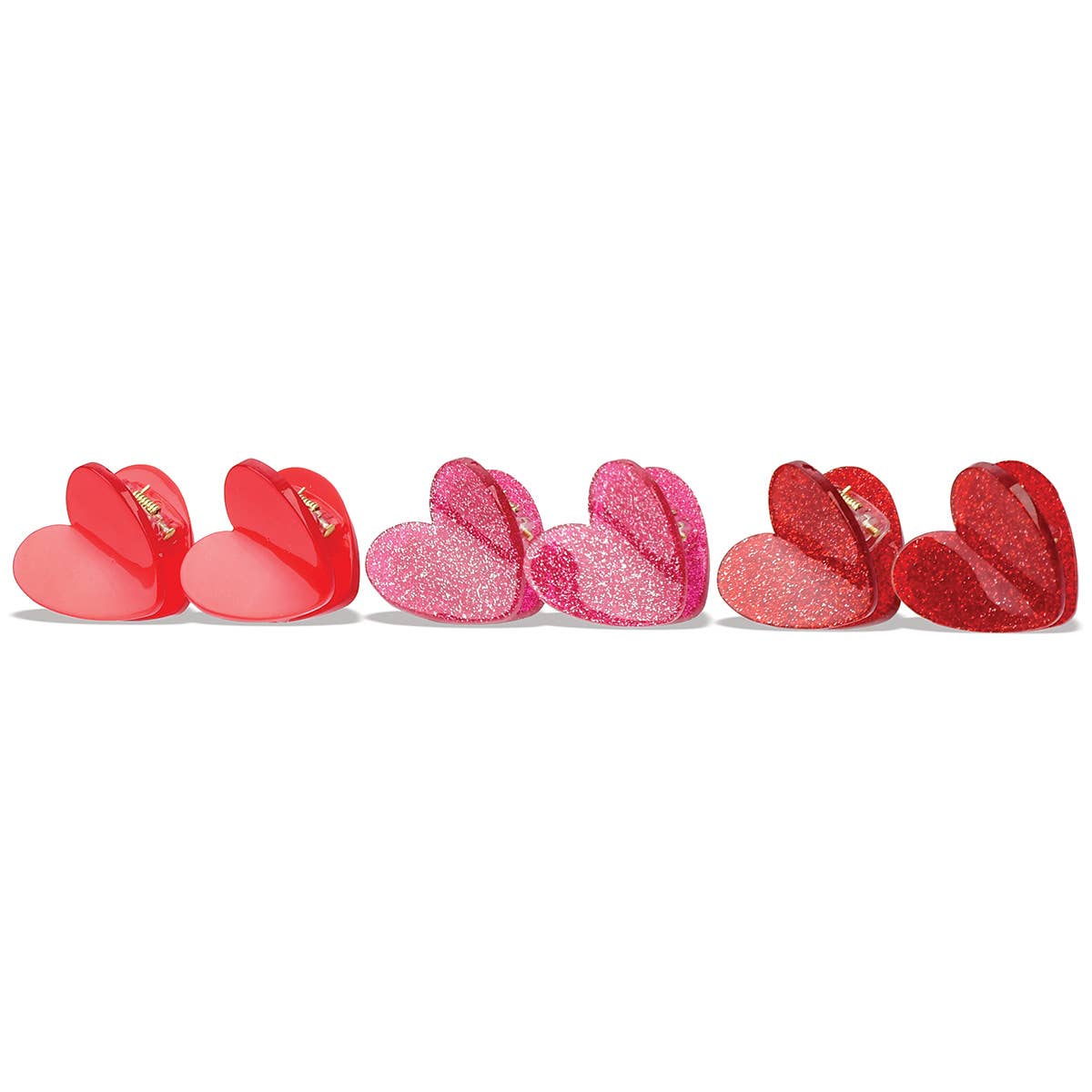 Iscream - Heart Hair Clips