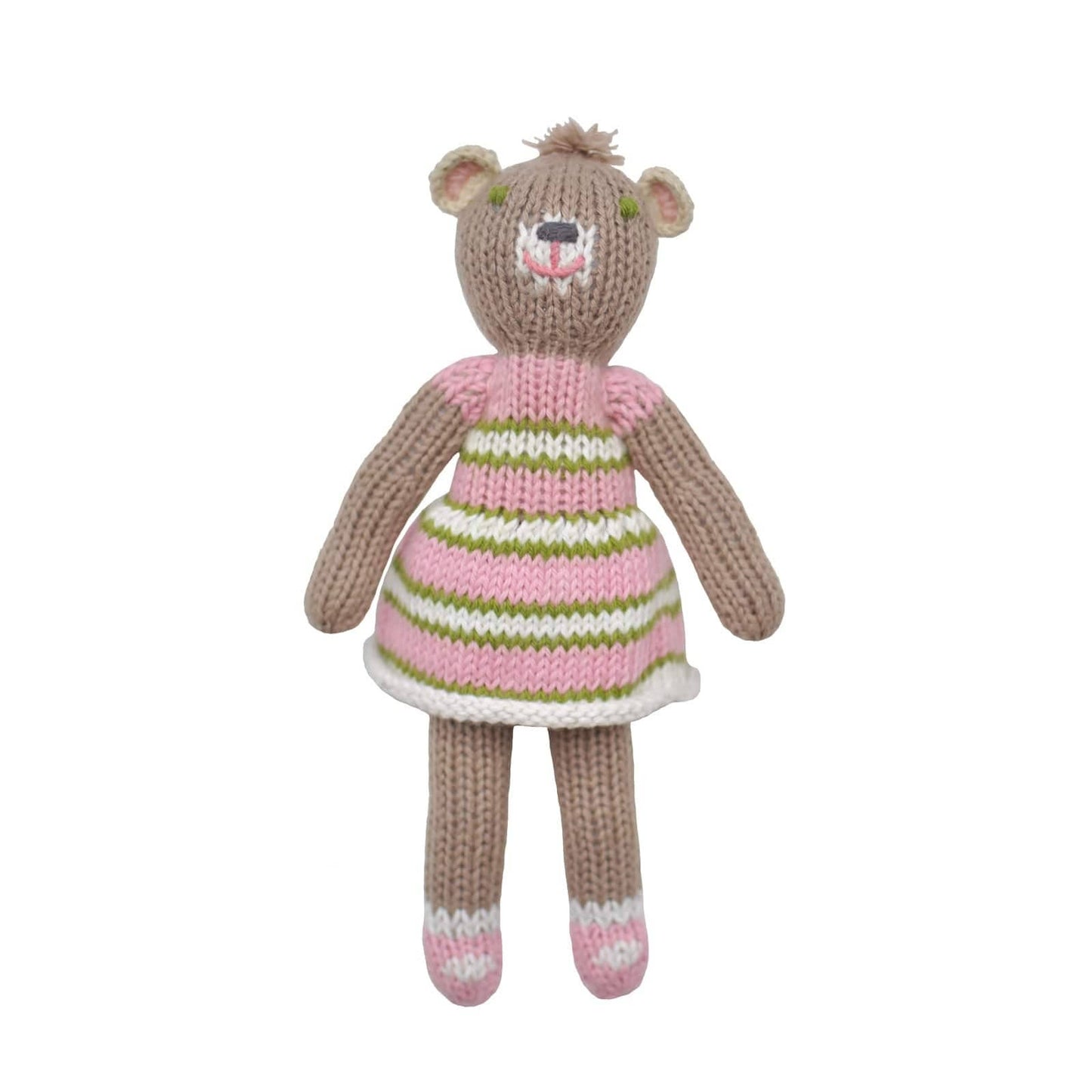 Blabla - School Book Girl Bear Rattle