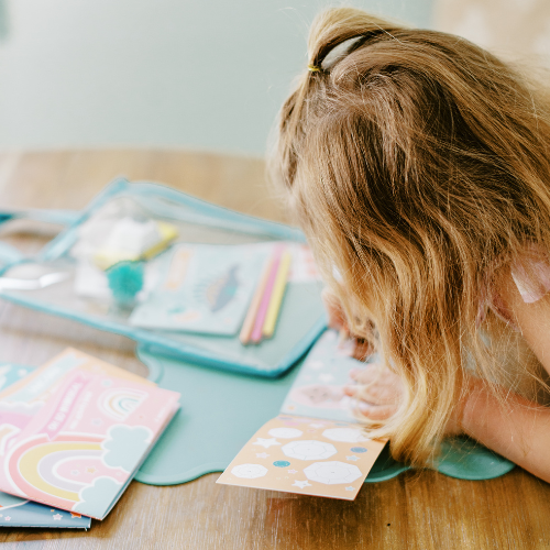 MagicPlaybook - Set of 3 Pink Kids’ Activity Books - Travel & On-the-Go Fun