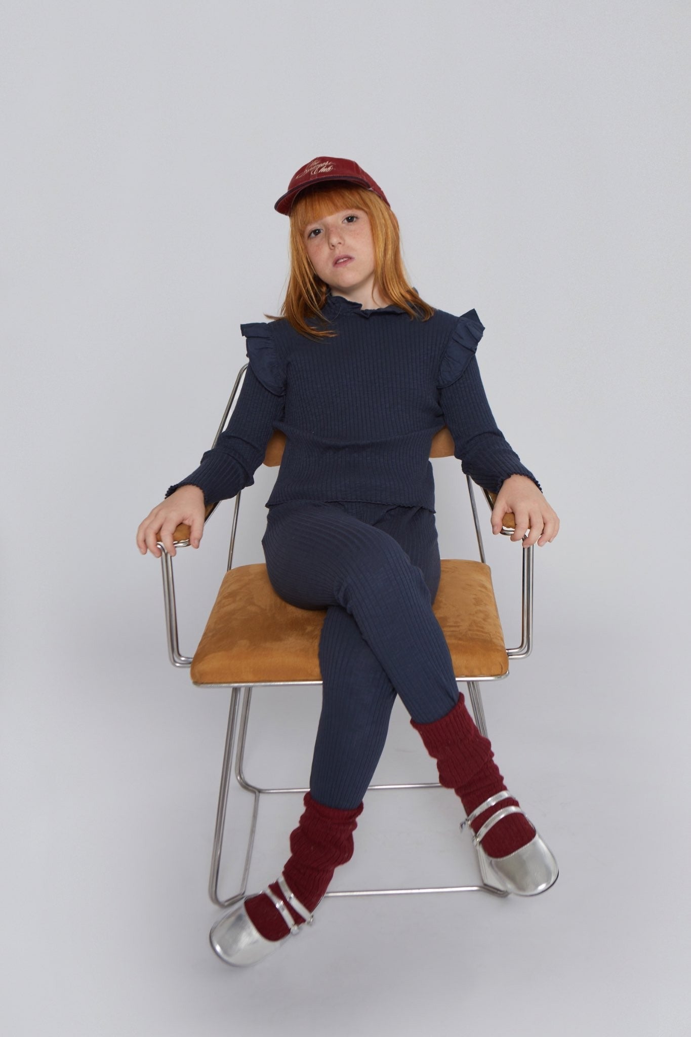 Mipounet Charlotte Flamé Legging Dark Blue