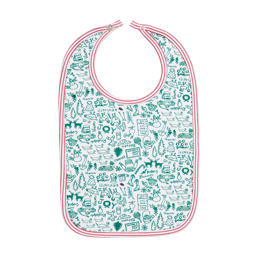 Joy Street North Pole Baby Bib
