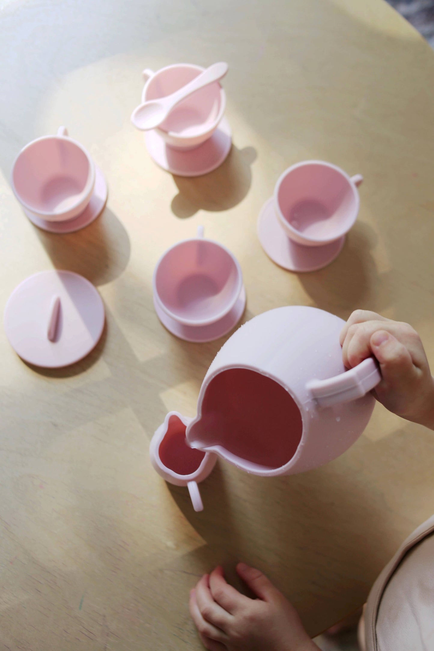 Marlowe & Co - Primrose Pink Silicone Tea Play Set