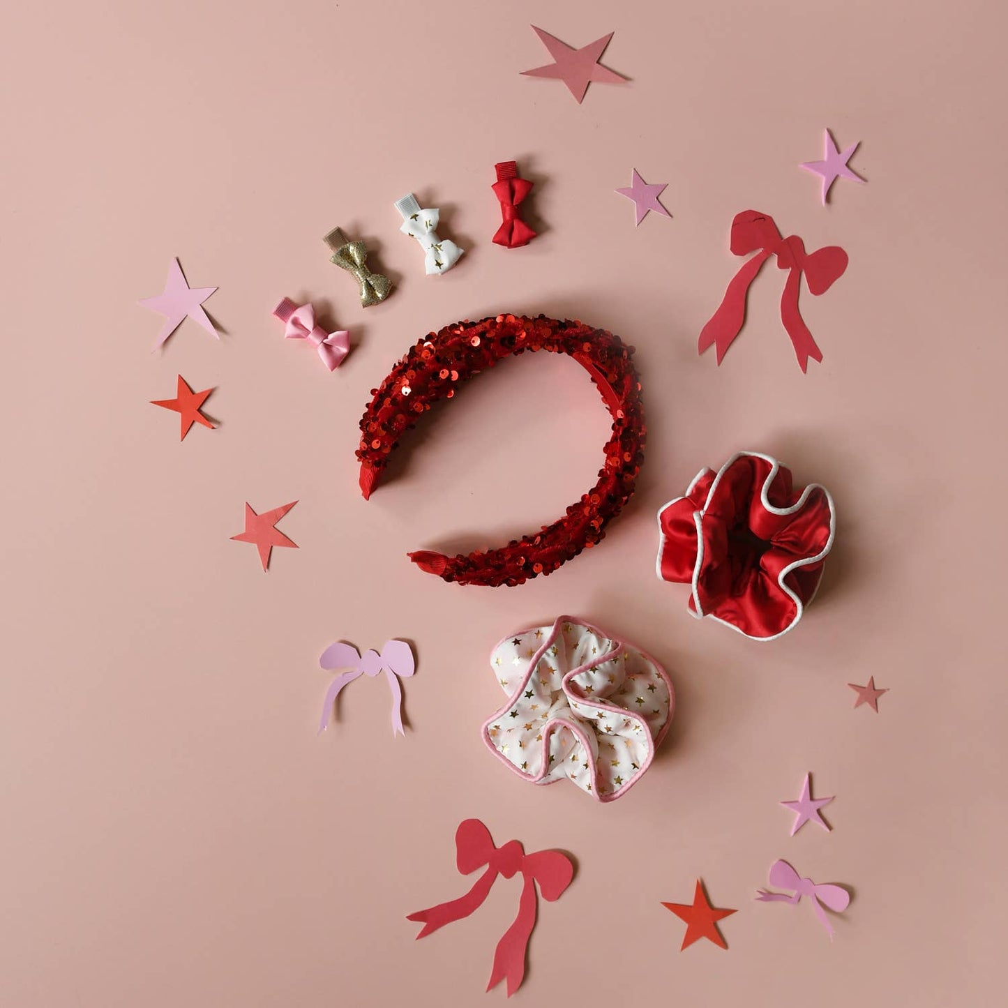 Rockahula Kids US - Festive Mini Bow Clips