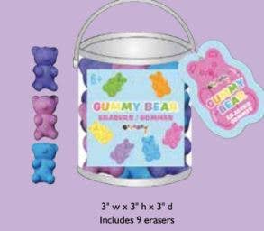 Iscream - GUMMY BEAR ERASERS