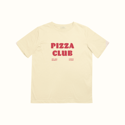 Polished Prints - Pizza Club Graphic T-Shirt