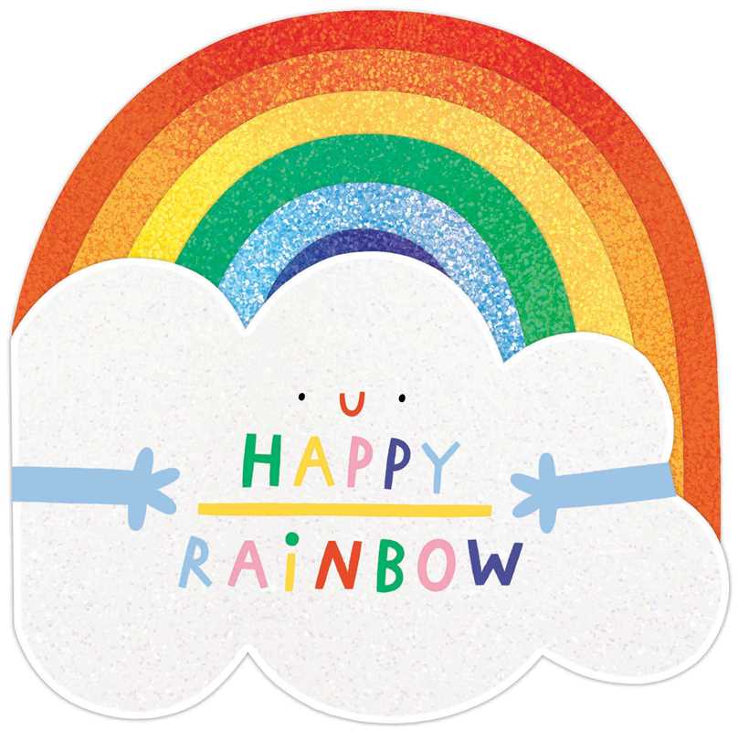 Simon & Schuster - Happy Rainbow by Hannah Eliot: Board Book