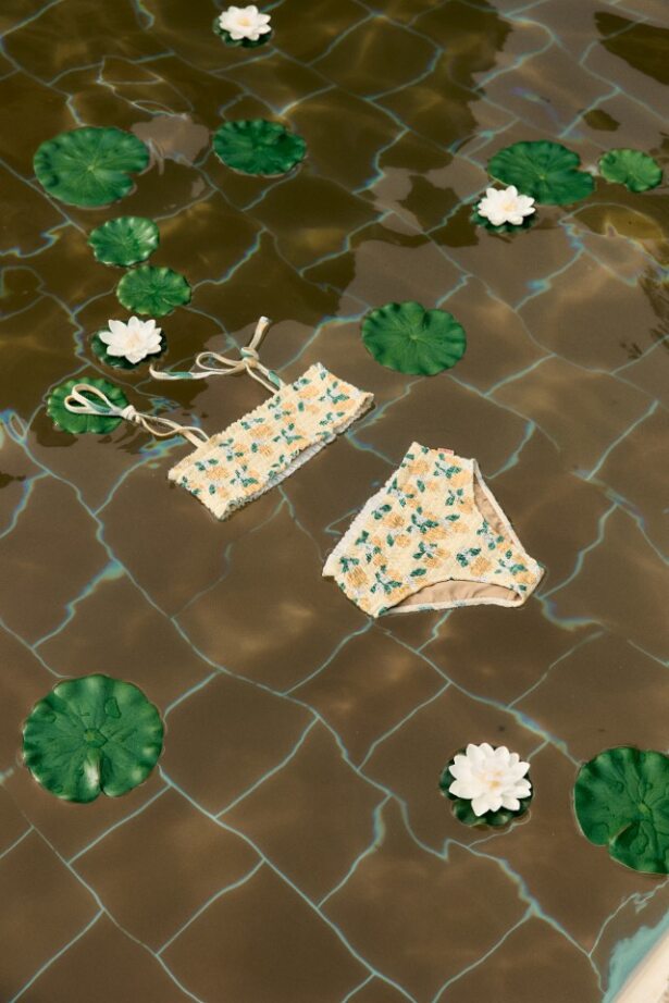 Tiny Cottons Oranges Smock Swim Set