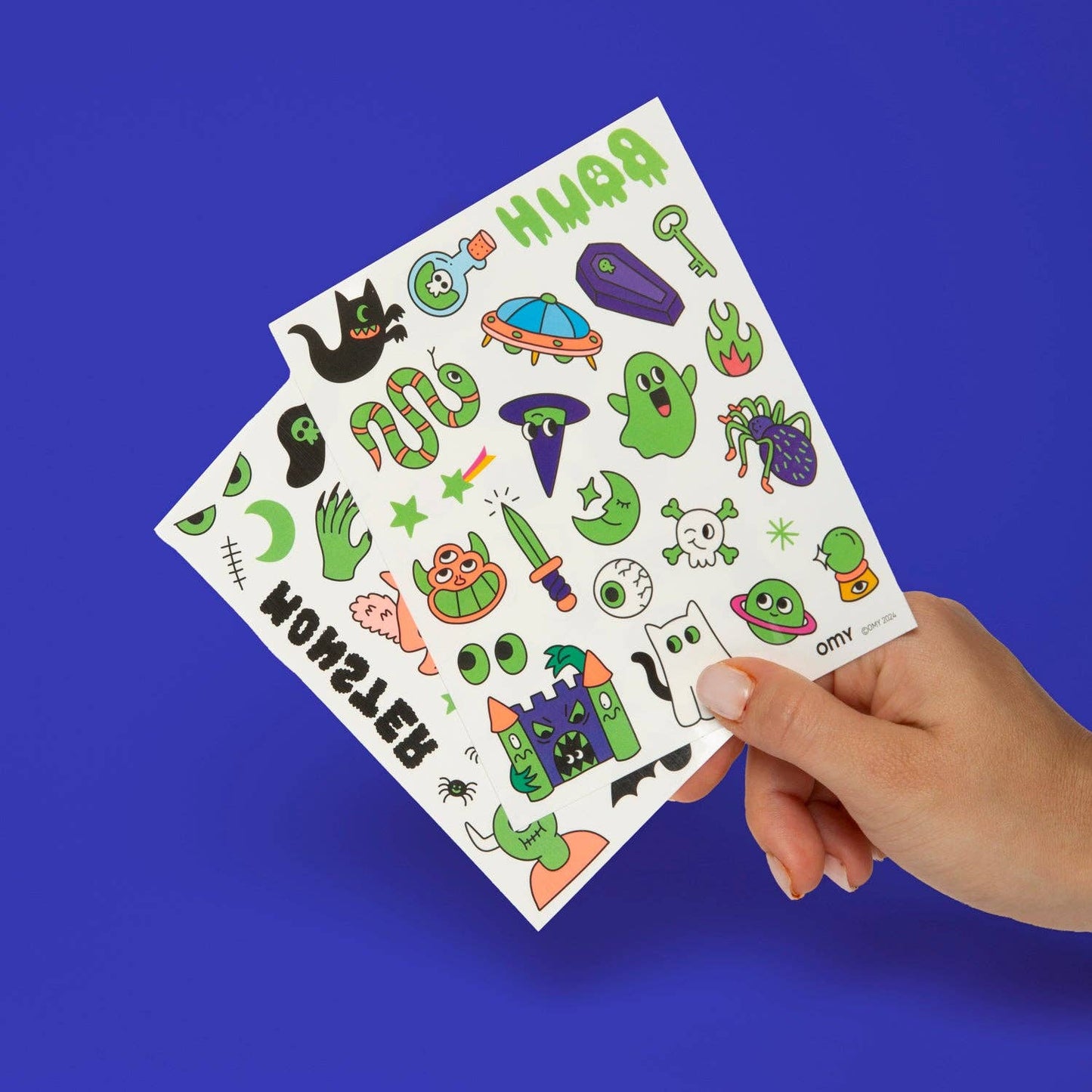 OMY - Glow in the dark - Tattoos