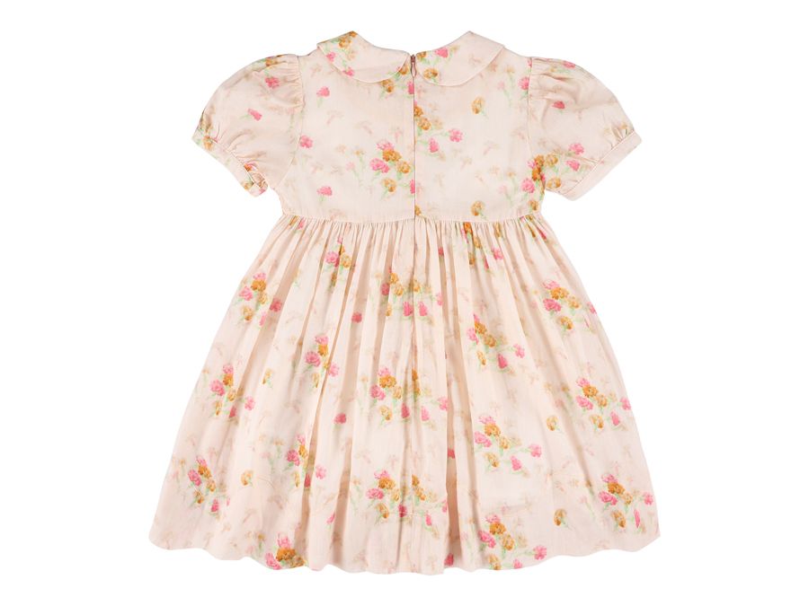 Morley Xori Girls Dress with Short Sleeves Blush