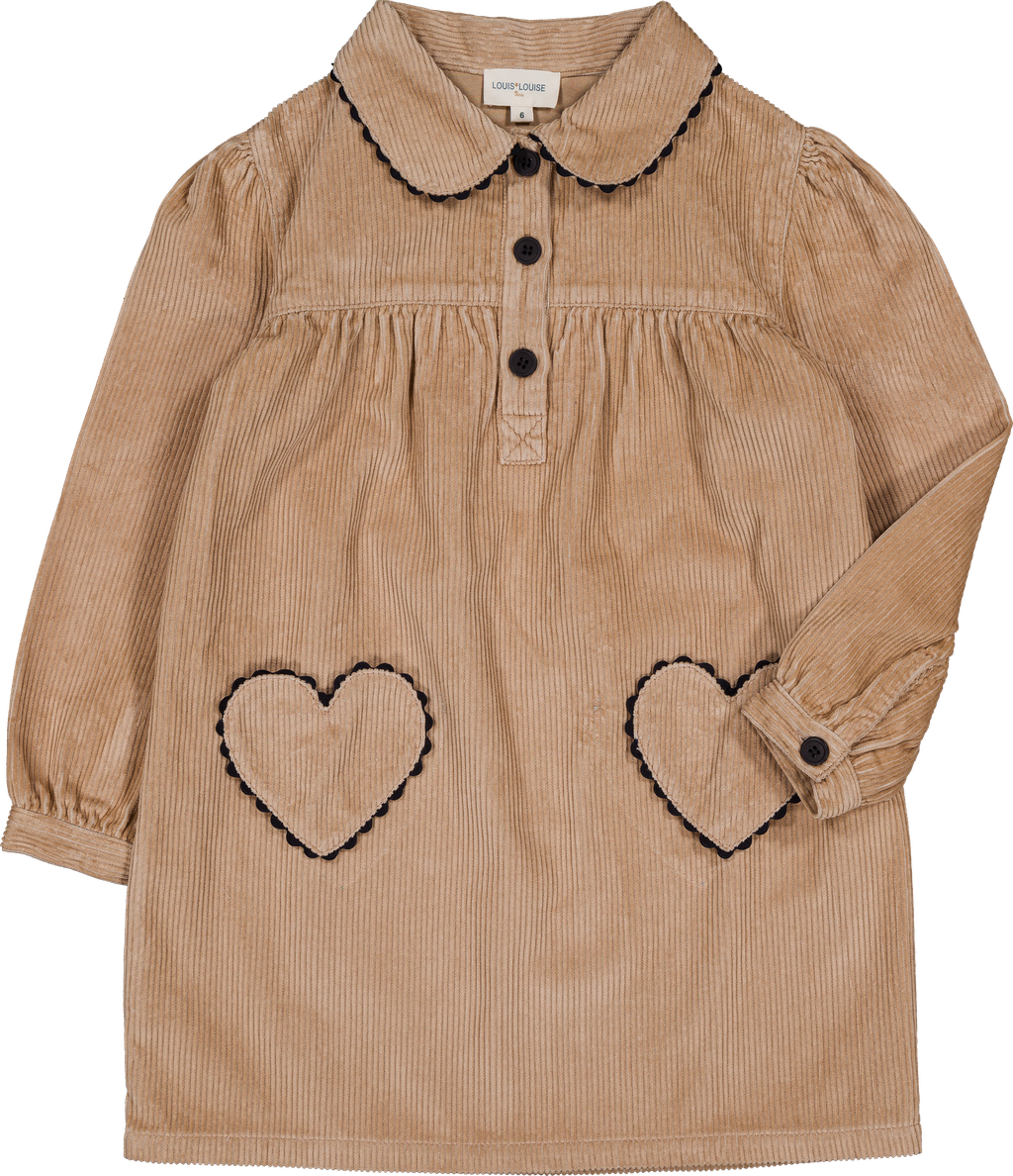 Louis Louise Belinda Dress Beige
