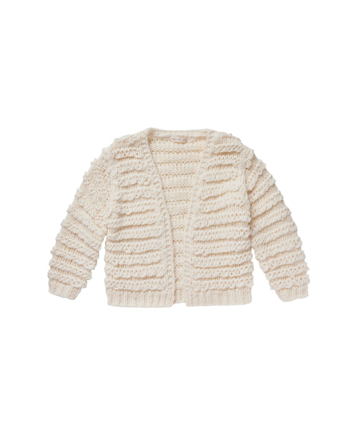 Rylee + Cru Fringe Cardigan Natural