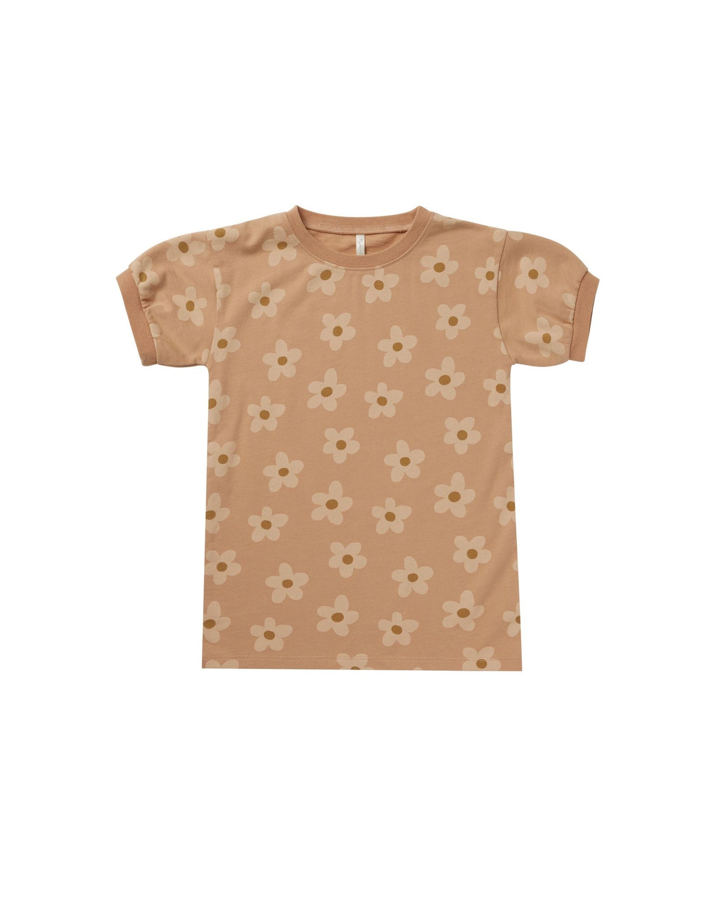 Rylee + Cru Shirt Dress Melon Daisy