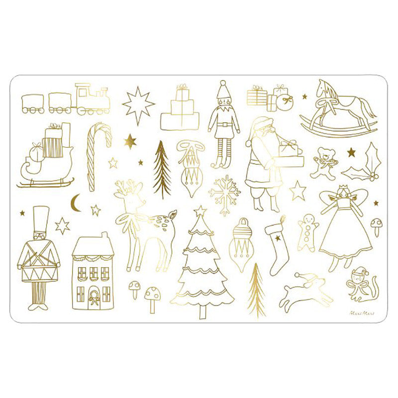Meri Meri Christmas Colouring Placemats