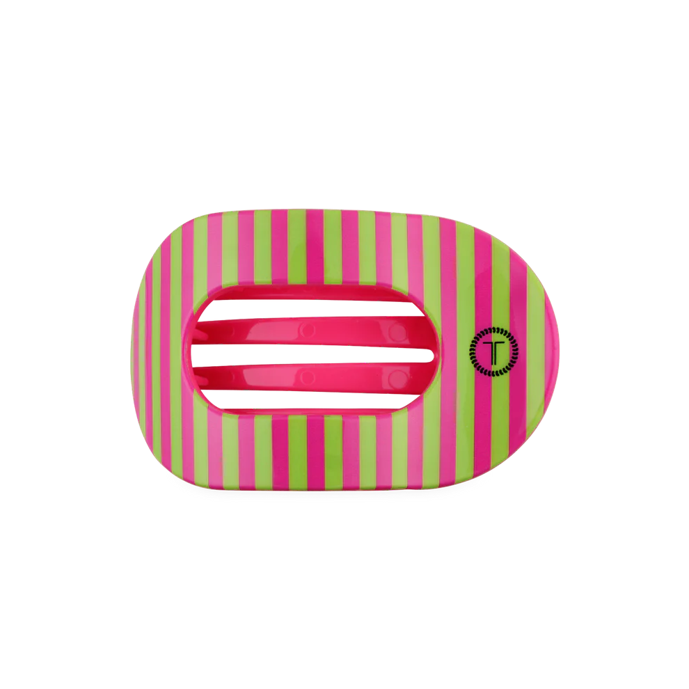Teleties Summer Crush Medium Flat Round Hair Clip