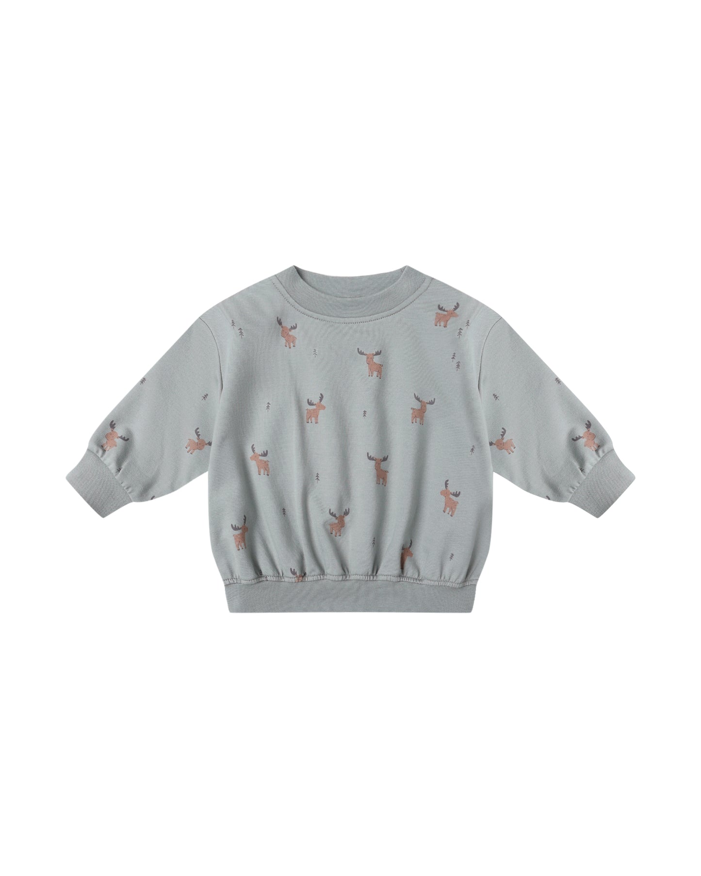 Quincy Mae Relaxed Sweatshirt Moose