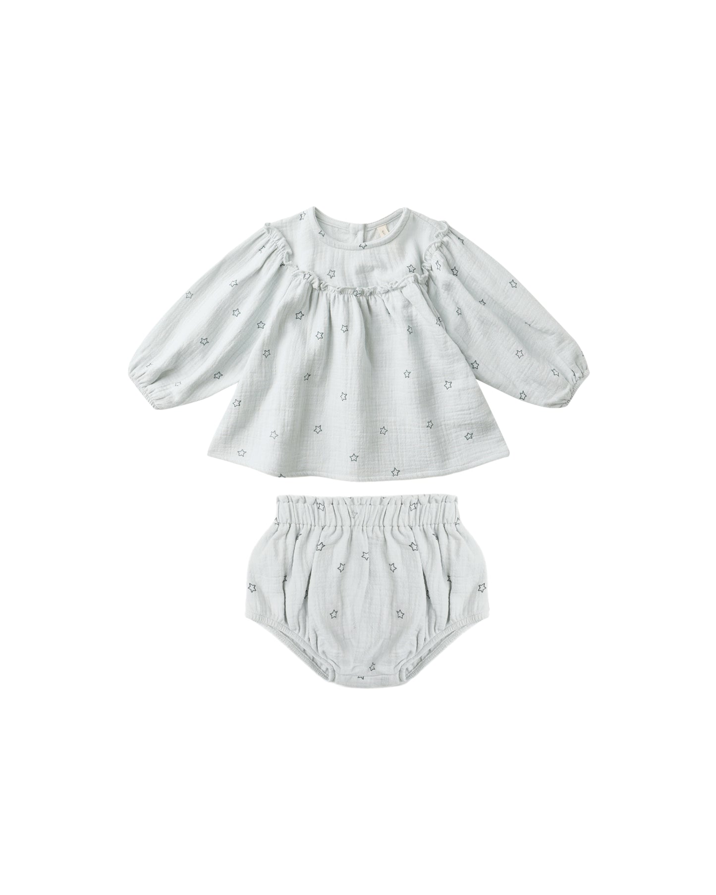 Quincy Mae Mia Top + Bloomer Set Twinkle