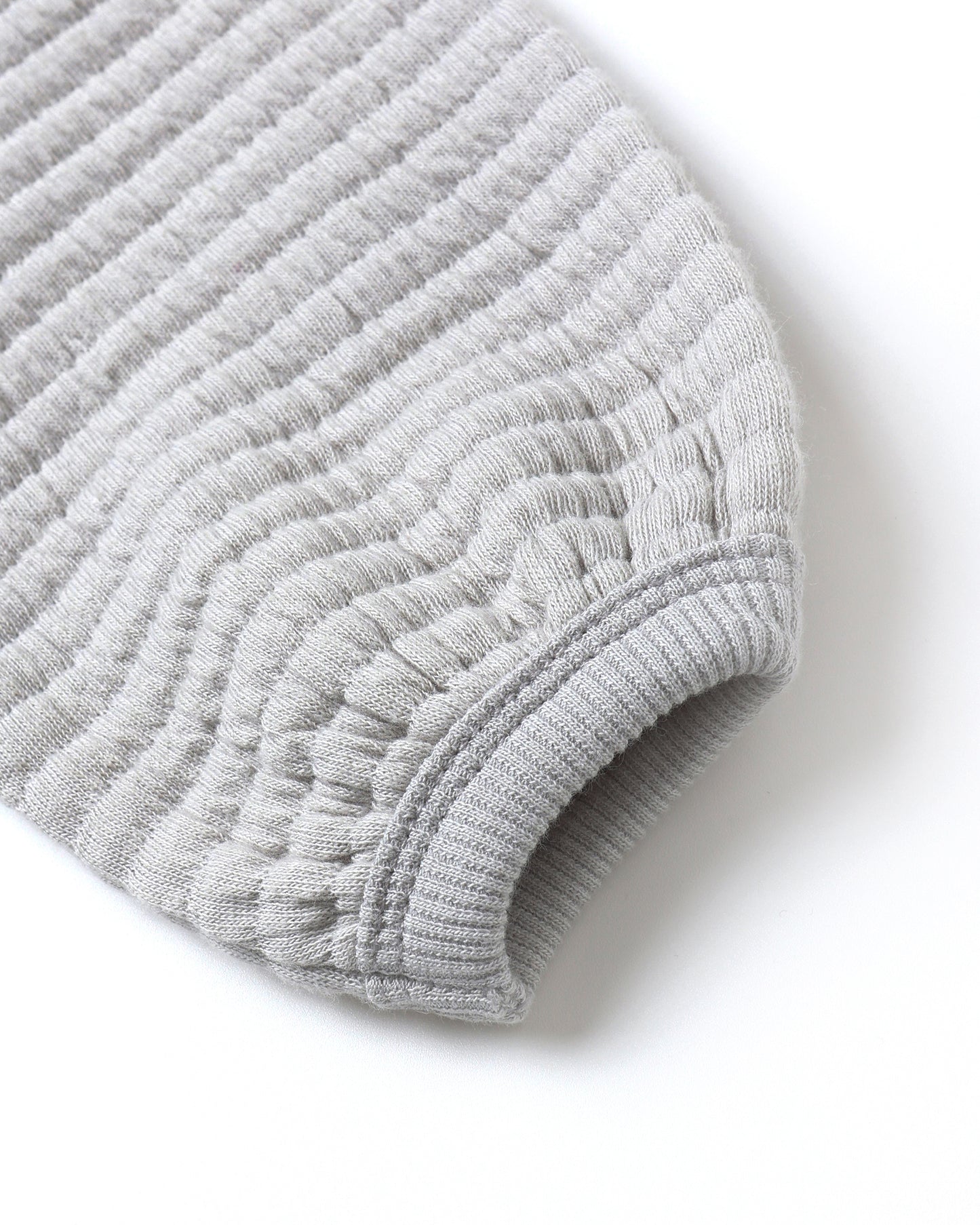 Quincy Mae Textured Sweat Set Frost