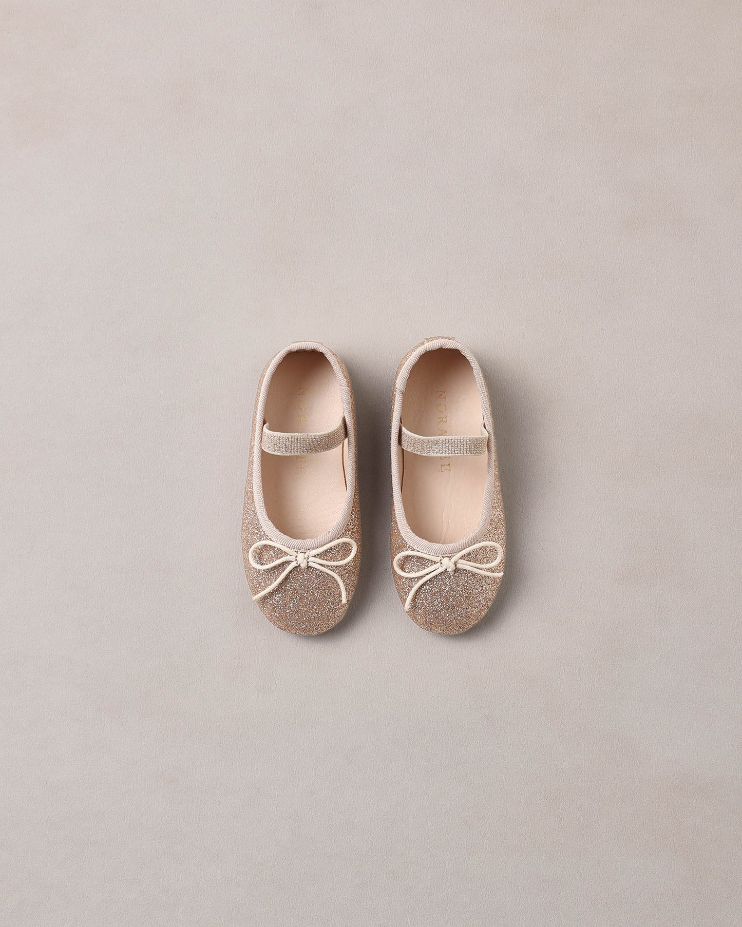 Noralee Ballet Flats Rose Gold Shimmer