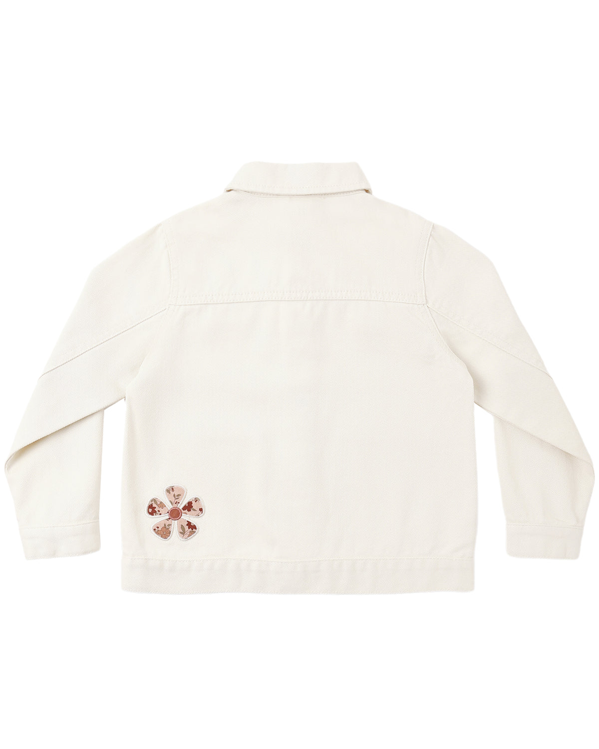 Rylee + Cru Denim Chore Coat Daisy Patches