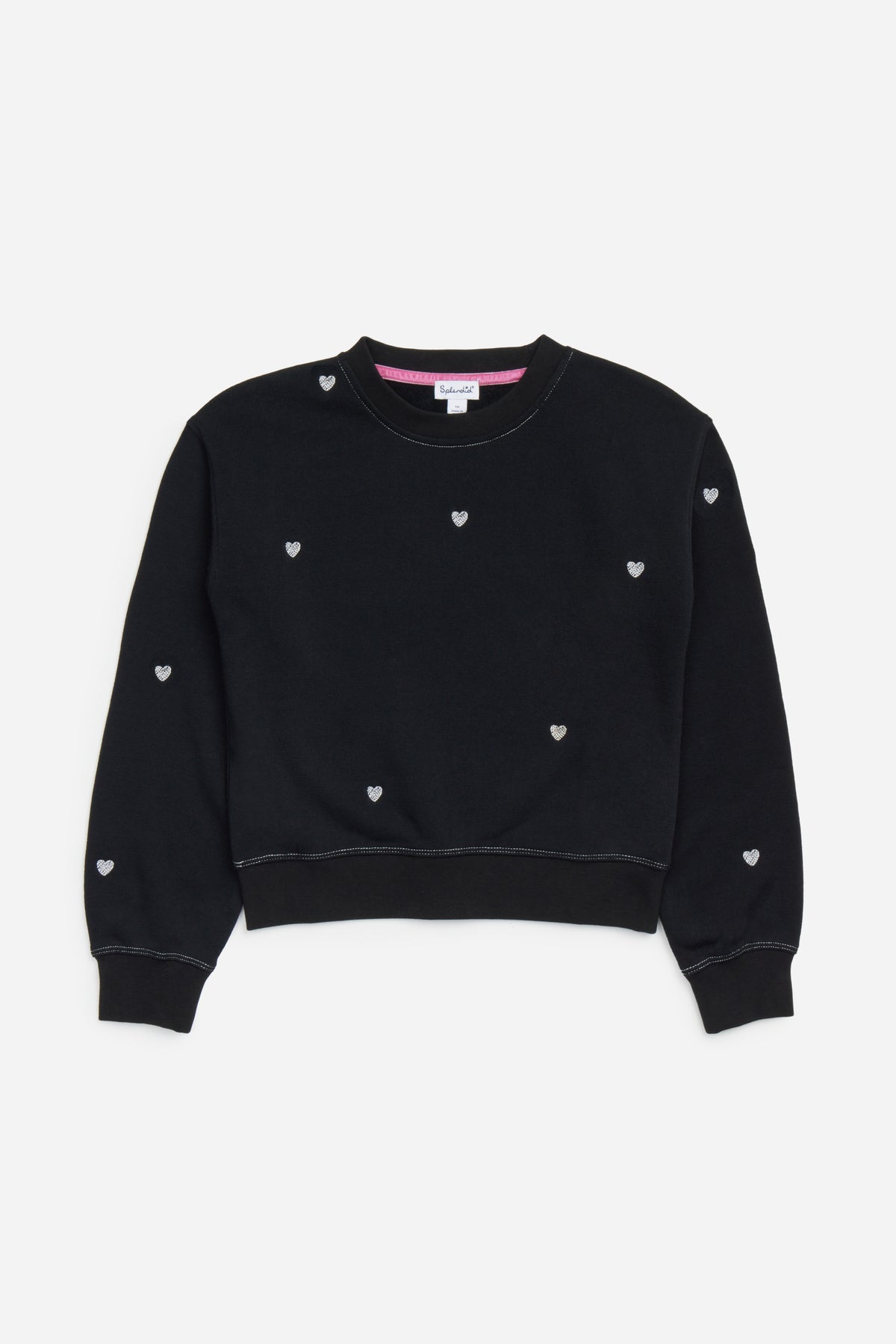 Splendid Little Love Sweatshirt Black