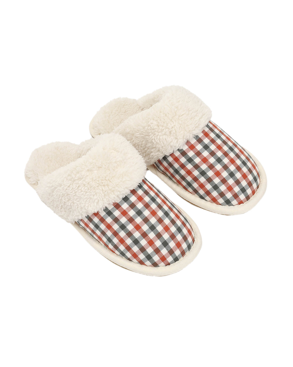 Rylee + Cru Slippers Holiday Gingham