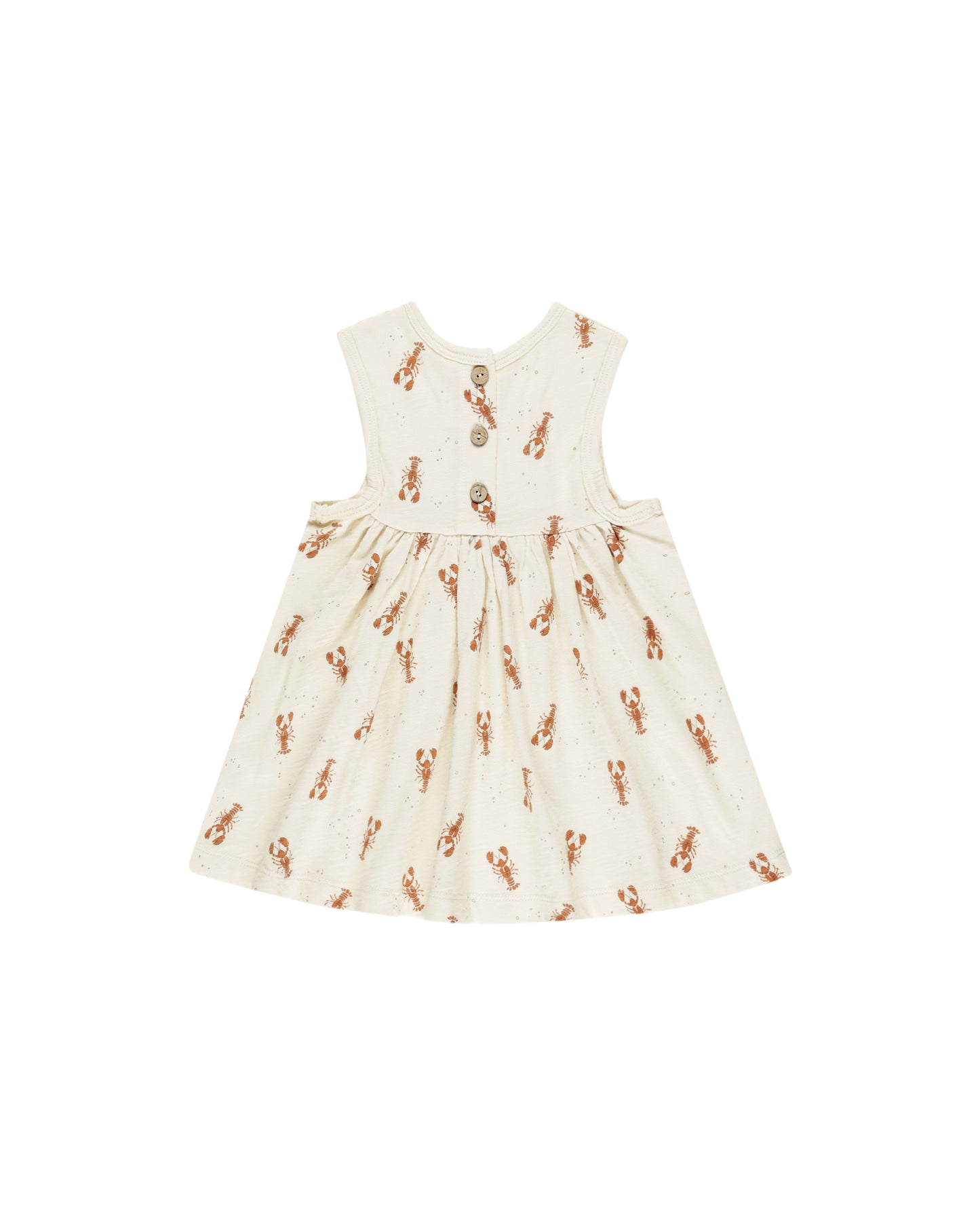Rylee + Cru Layla Dress Lobsters Natural