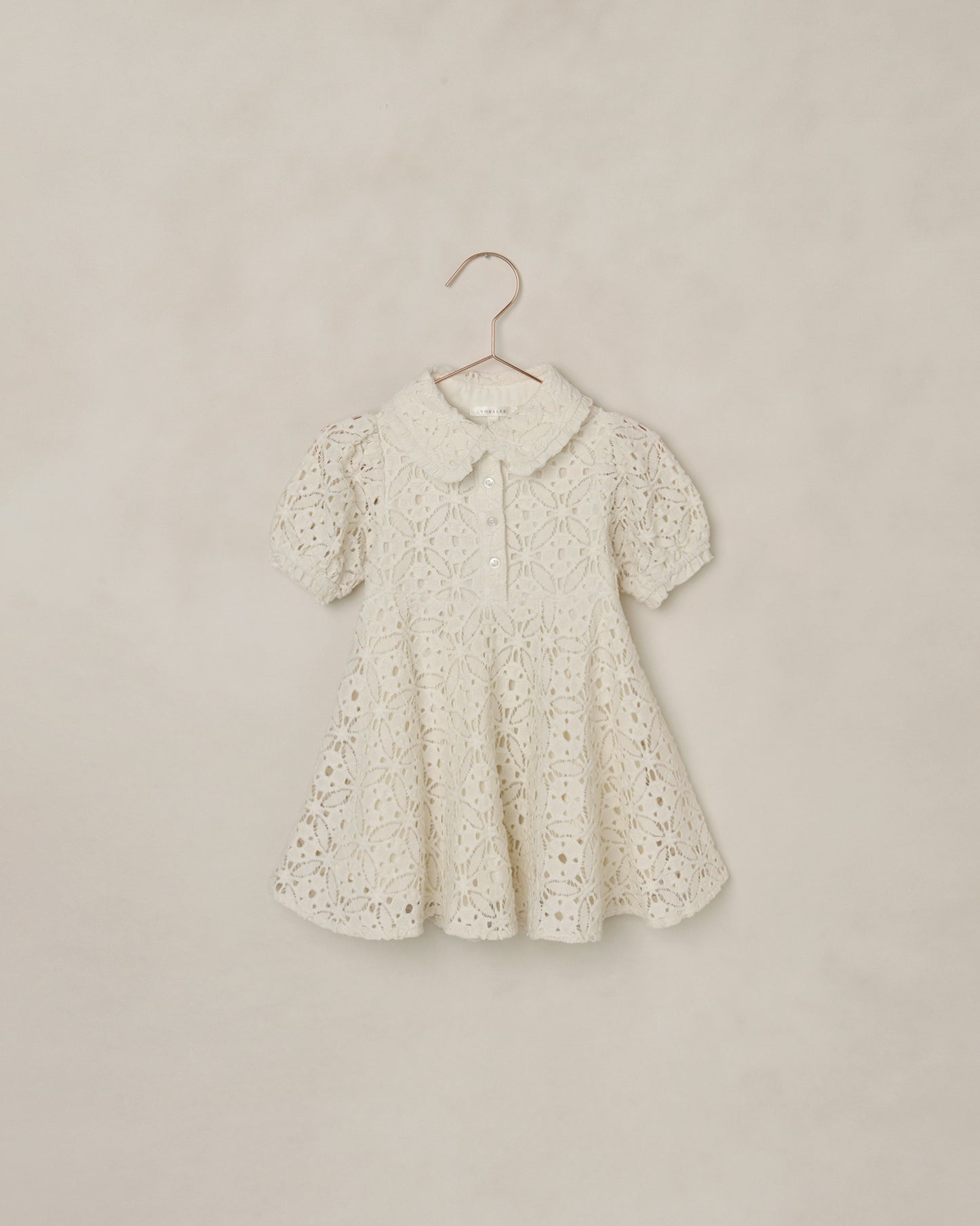Noralee Sara Dress Eyelet Ivory