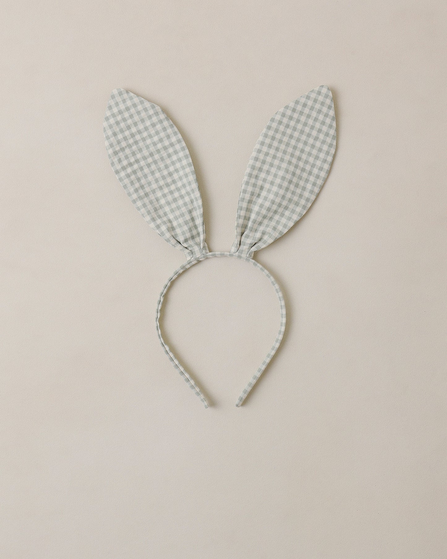 Noralee Bunny Headband Eucalyptus Check