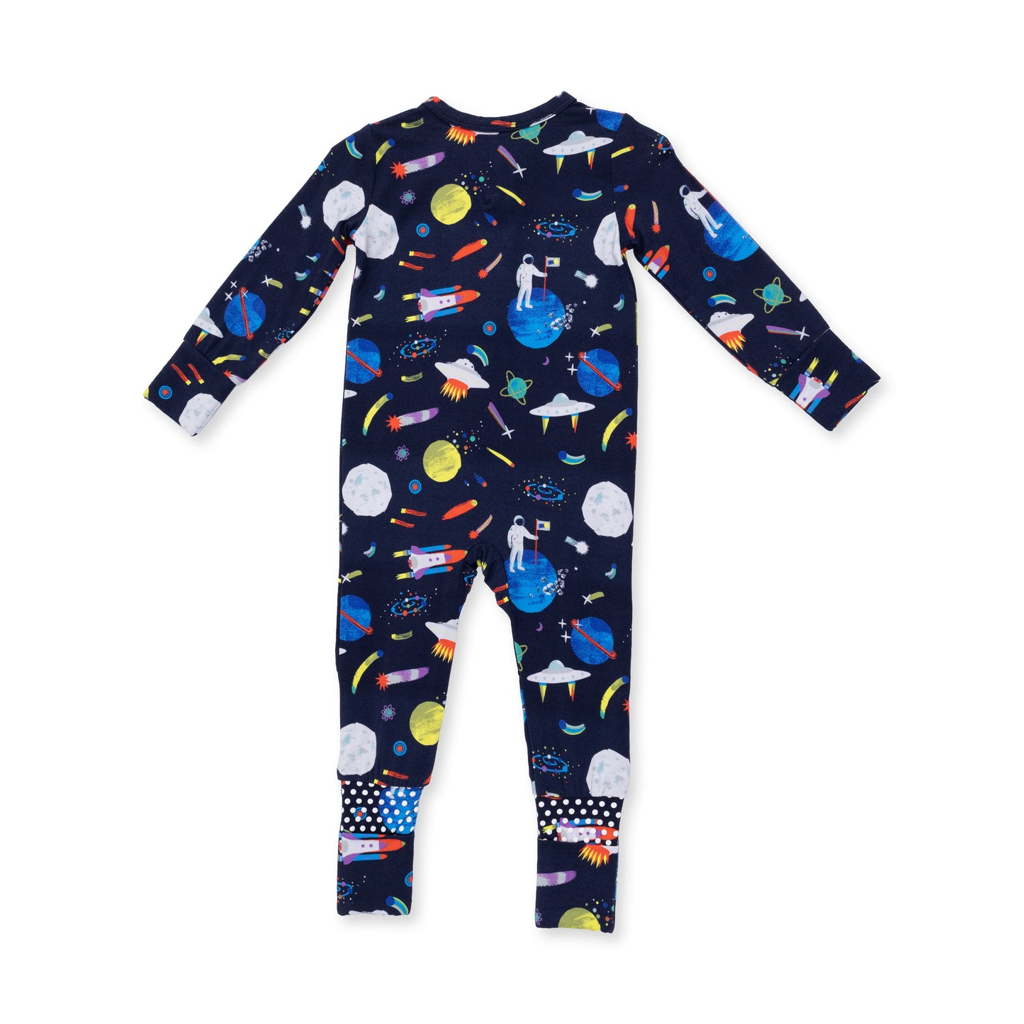 Angel Dear Astronaut and Rockets - Convertible Romper