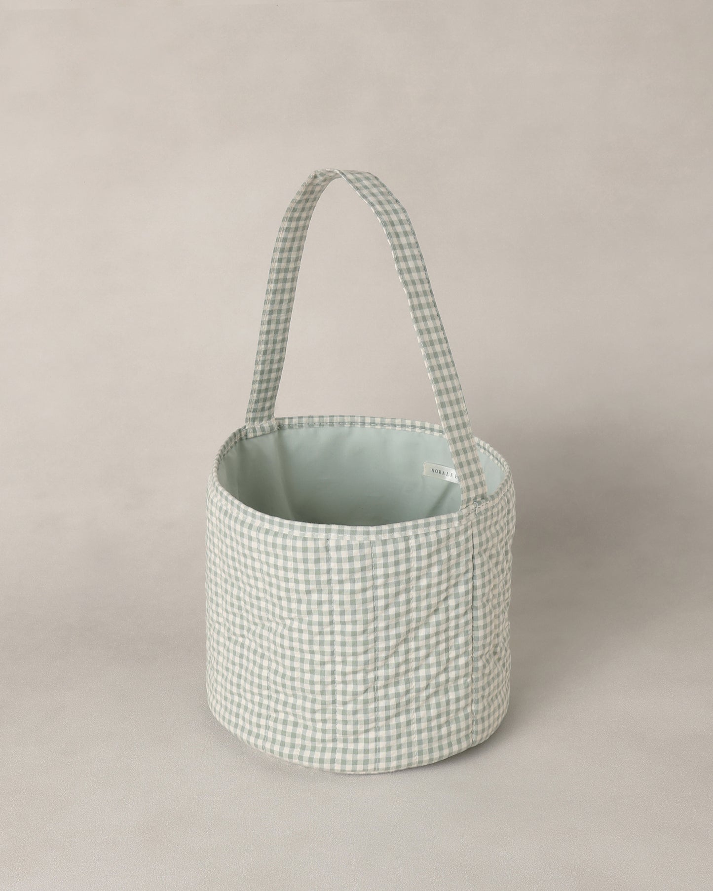 Noralee Easter Basket Eucalyptus Check