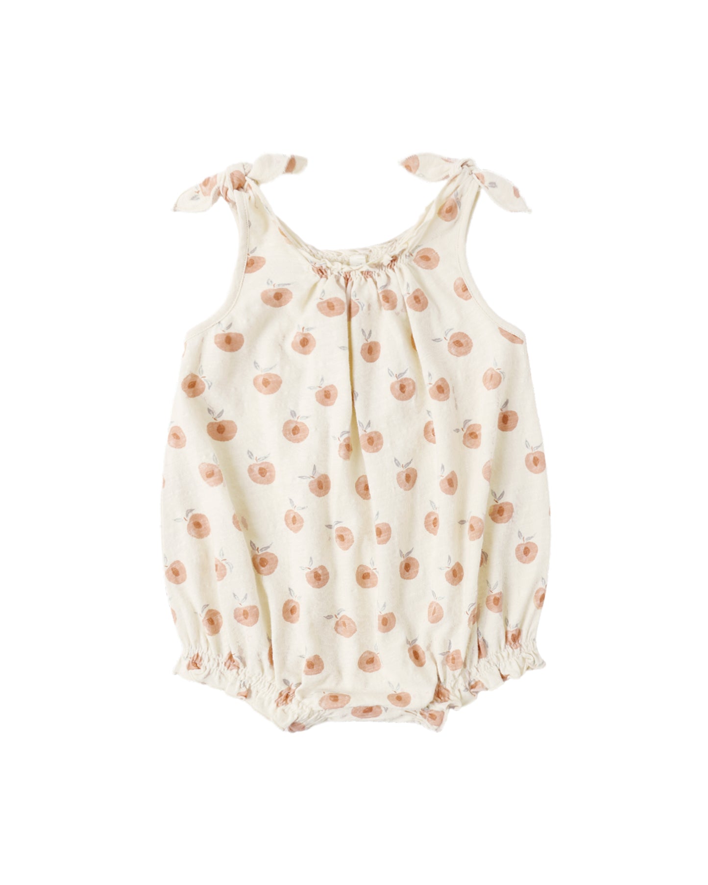 Rylee + Cru Shoulder Tie Bubble Peaches Natural