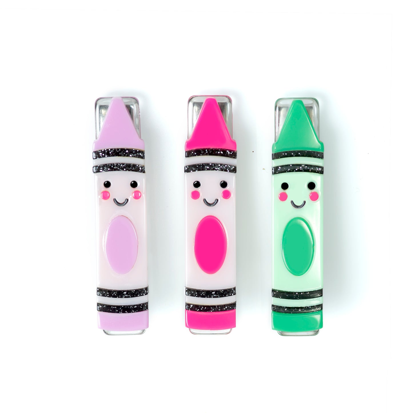 Happy Crayon Clips