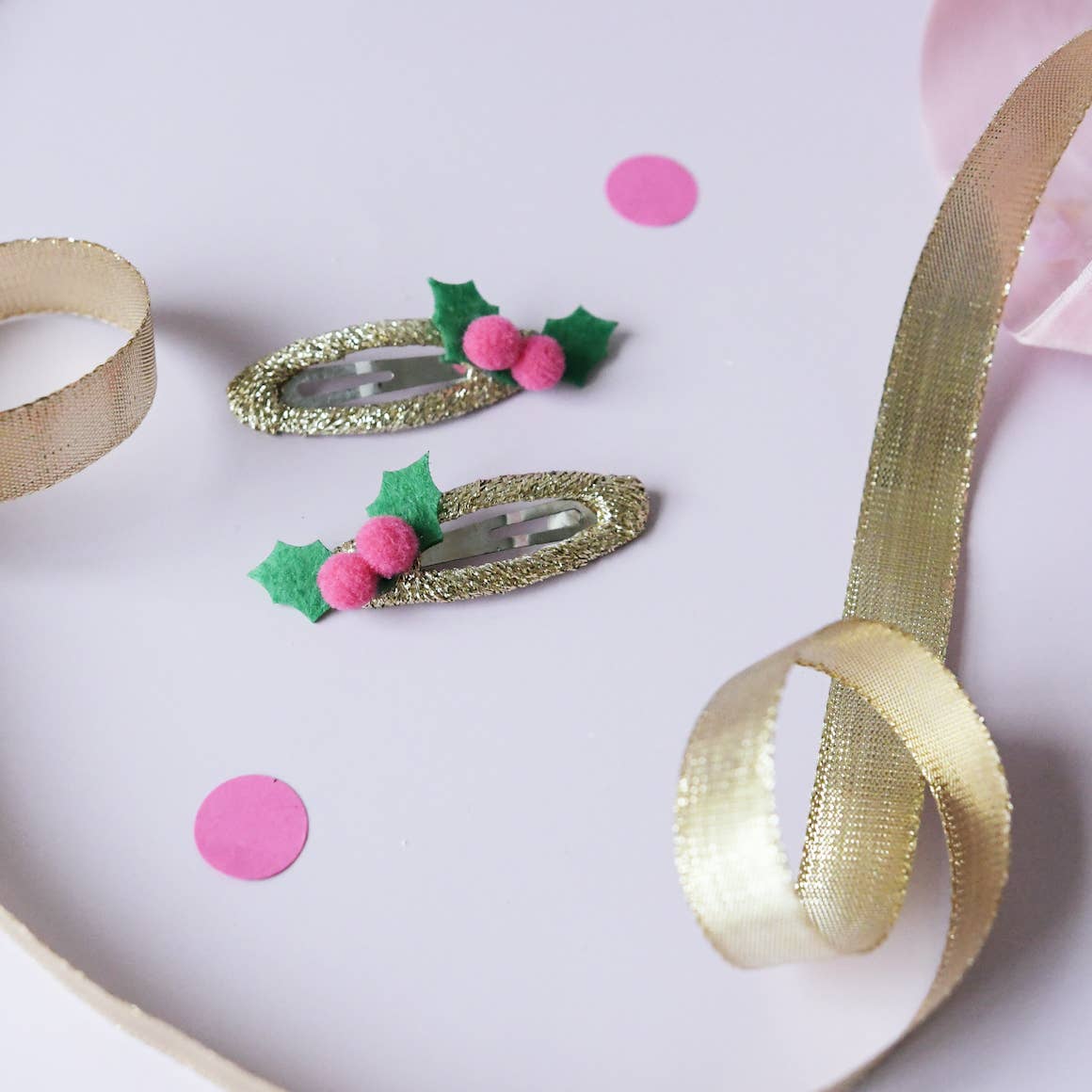 Rockahula Kids - Holly Pom Pom Clips