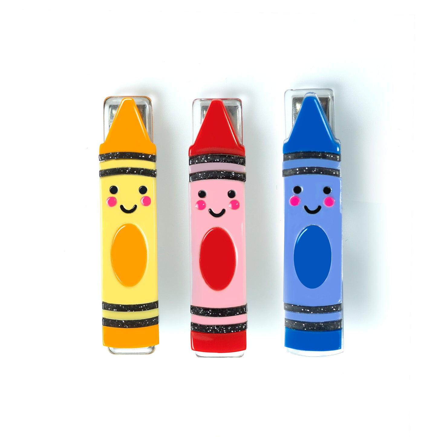 Happy Crayon Clips
