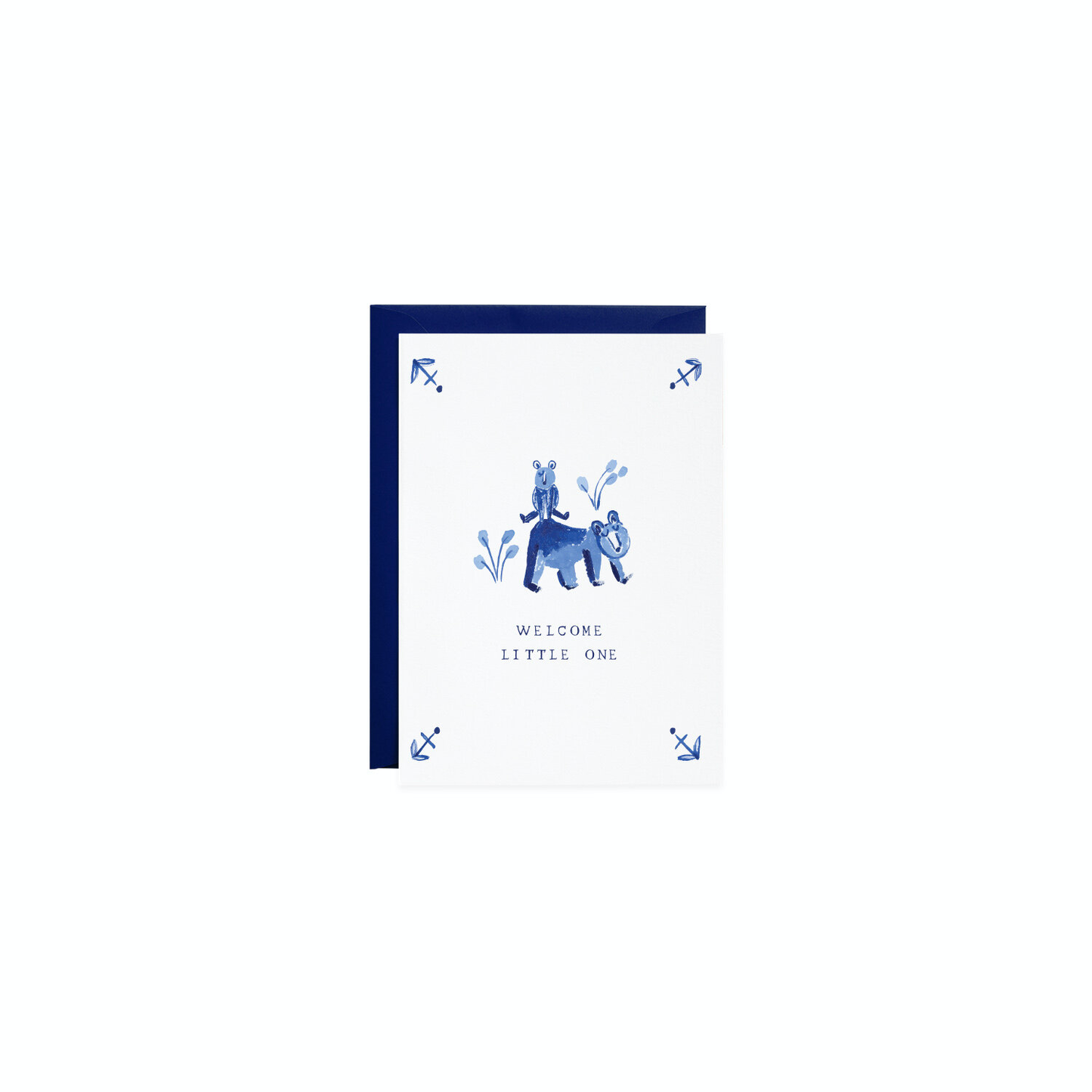 Mr. Boddington's Studio - Welcome Little Bear - Petite Card