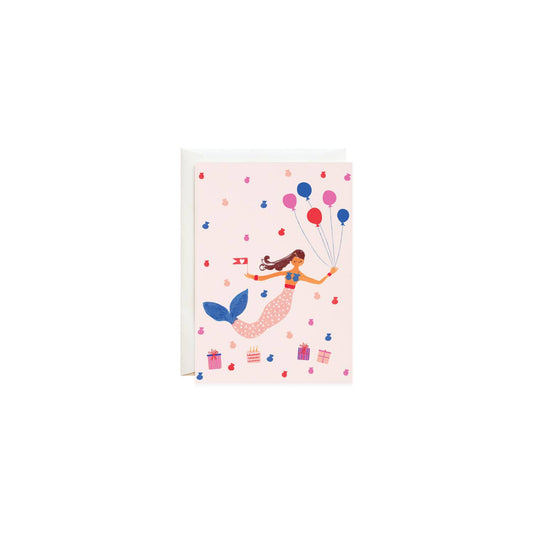 Mr. Boddington's Studio - Memaid's Birthday - Petite Card